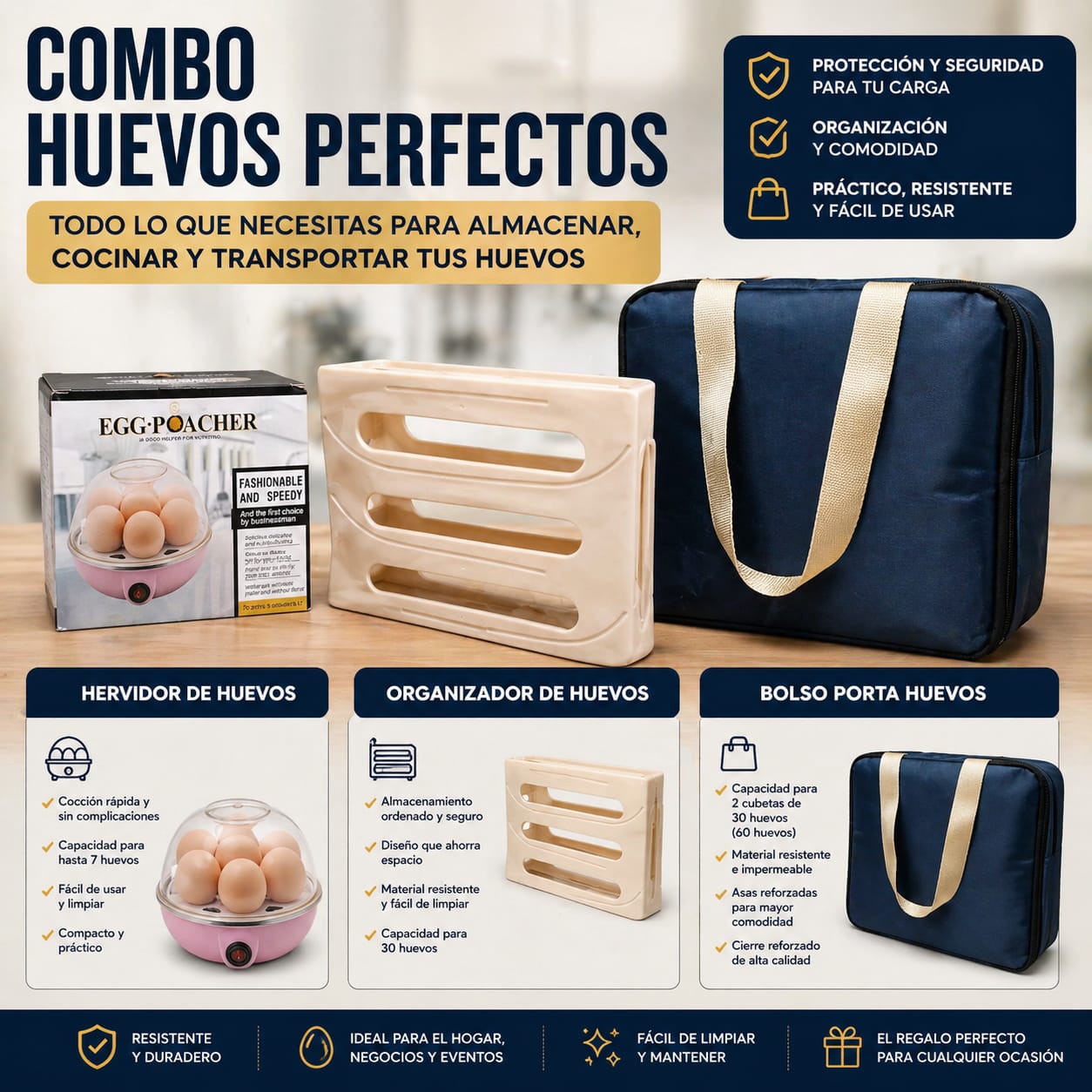 COMBO HUEVOS PERFECTOS